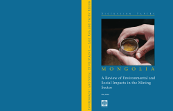 mongolia - World Bank Group