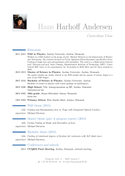 CV-HansHarhoffAndersen2015