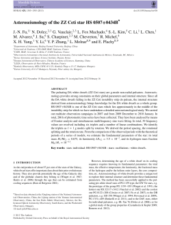 Asteroseismology of the ZZ Ceti star HS 0507+0434B