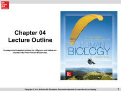 chapt04_HumanBiology14e_lecture
