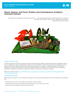 Modern and Contemporary Sculpture Outreach Suitcase