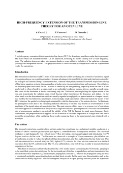 high-frequency extension of the transmission
