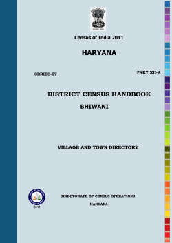 haryana - Census of India