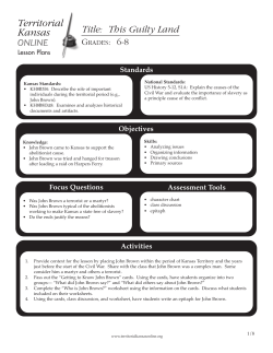 Title: This Guilty Land - Territorial Kansas Online