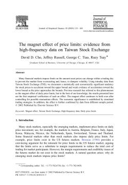 The magnet effect of price limits: evidence from high