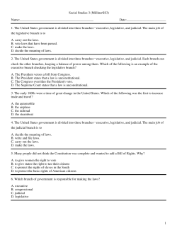 Social Studies 3 (MillinerSS3)