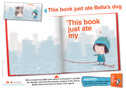 This book just ate Bella`s dog