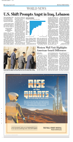 US Shift Prompts Angst in Iraq, Lebanon