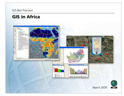 GIS in Africa