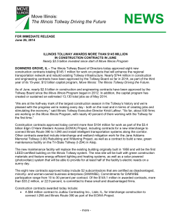 Move Illinois: The Illinois Tollway Driving the Future