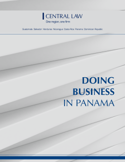 doing business in panama