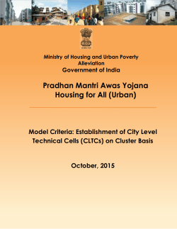 Guidelines for formation of CLTCs on cluster basis