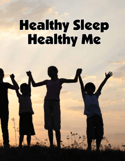 Healthy Sleep Healthy Me