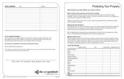 Protecting Your Property - The Co