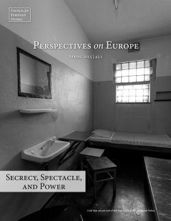 Table of Contents - Council For European Studies