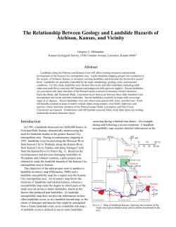The Relationship Between Geology and Landslide Hazards of