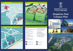 MAP 4 Swansea University Singleton Park Campus Key Buildings