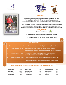 Tour_newsletter - Big Brothers Big Sisters of Williams Lake