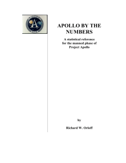 apollo by the numbers