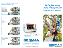 free - Cosman Medical