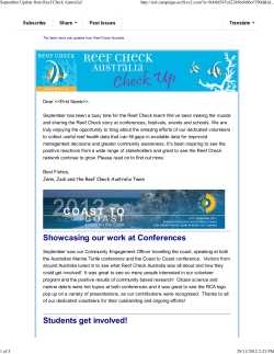 Showcasing our work at Conferences Students get involved!