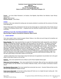 May 26 - Hunterdon County