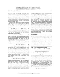 The Lambert W Function - Princeton University Press