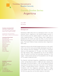 Argentina - Brandeis University