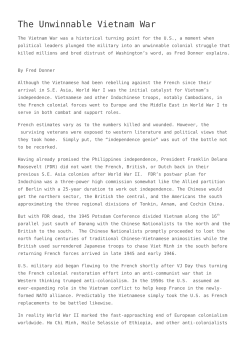 The Unwinnable Vietnam War