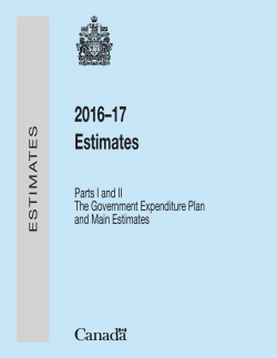 2016&ndash;17 Estimates
