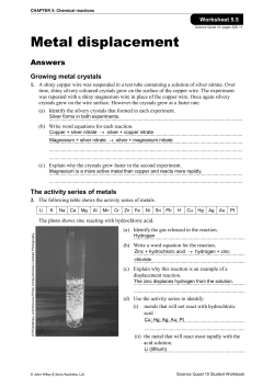 CHAPTER 6: Earth science