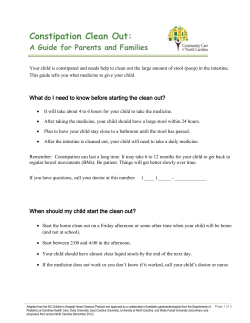 Home Clean Out Guide for Parents and Families