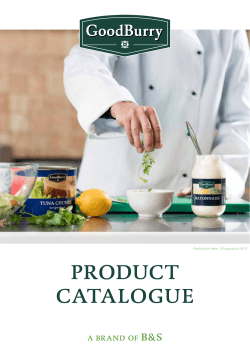 product catalogue