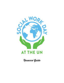 Social Work Day at UN Resource Guide