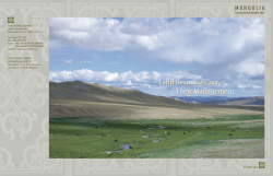 mongolia - World Bank Group