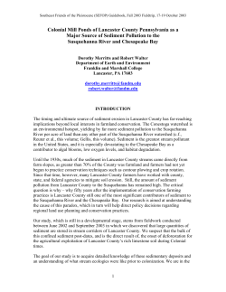 Colonial Mill Ponds of Lancaster County Pennsylvania as a