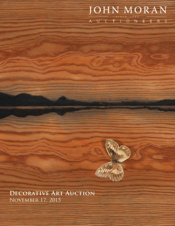 Pdf Catalogue - John Moran Auctioneers