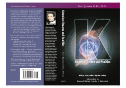 Ketamine: Dreams and Realities - Multidisciplinary Association for