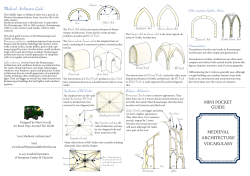 Medieval Architecture Vocabulary