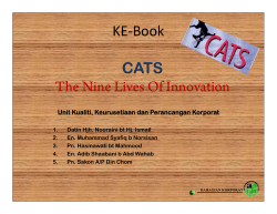 KE-Book CATS The Nine Lives Of Innovation