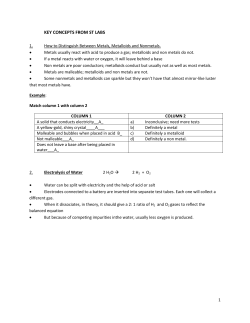 key concepts from st labs