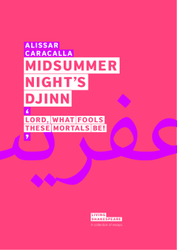 midsummer night`s djinn - British Council Literature