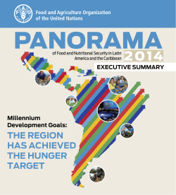 Panorama of Food and Nutritional Security in Latin America and the