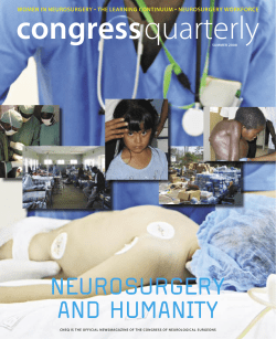 NEUROSURGERY AND HUMANITY