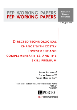 fep working papers fep working papers