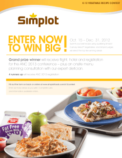 enter now to win big!