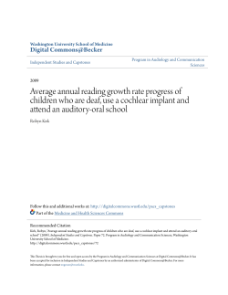 Average annual reading growth rate progress of children who are
