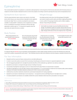 Epinephrine - Allergy Aware