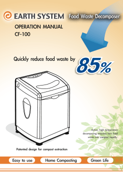 Food Waste Decomposer