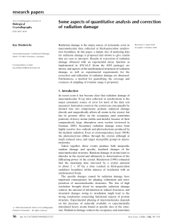 Some aspects of quantitative analysis and correction